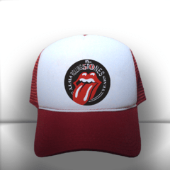 BONÉ ROLLING STONES 50 ANOS RED