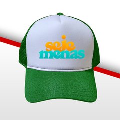 BONÉ SEJE MENAS GREEN INSTA STORIES