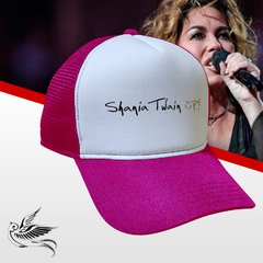 BONÉ SHANIA TWAIN PINK SNAPBACK TRUCKER - comprar online