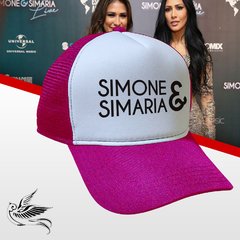 BONÉ SIMONE E SIMARIA PINK SNAPBACK TRUCKER - comprar online