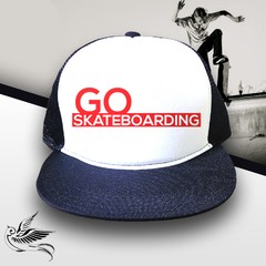 BONÉ GO SKATEBOARDING