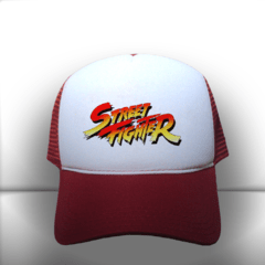 BONÉ STREET FIGHTER RED