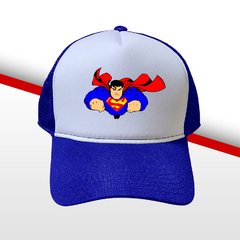 BONÉ SUPERMAN BLUE SNAPBACK