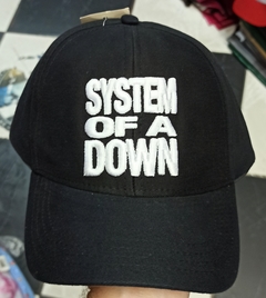 BONÉ SYSTEM OF A DOWN BANDA ROCK HEAVY METAL BORDADO