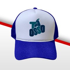 BONÉ TÁ OSSO BLUE TRUCKER INSTA