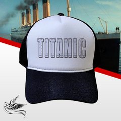 BONÉ TITANIC SILVER SNAPBACK TRUCKER