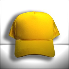 BONÉ AMARELO TRUCKER