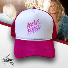 BONÉ BRITNEY SPEARS WORK BITCH PINK