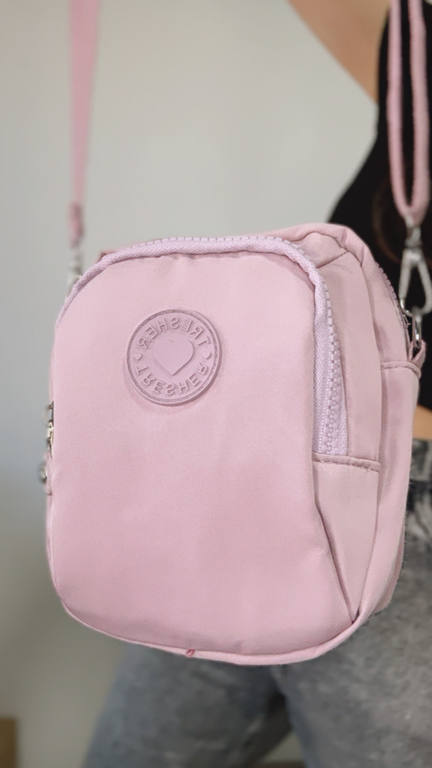 Mini bag rosa lisa