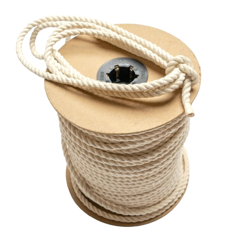 Soga de Algodón Retorcida 4mm x 220 metros