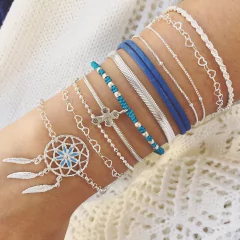 Pulseira Corações - comprar online