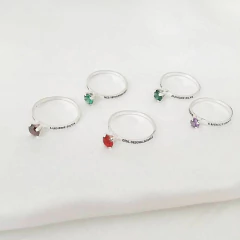 Anel Formatura zircônia - Salar Arte em Prata | Porque a Prata mais Valiosa é Você.