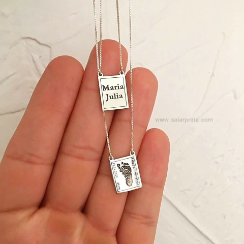 Escapulário Baby Personalizado - comprar online