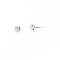 Brinco Redondo em Zirconia 3mm