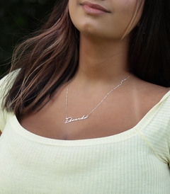 Colar com nome personalizado - fonte Dream - loja online