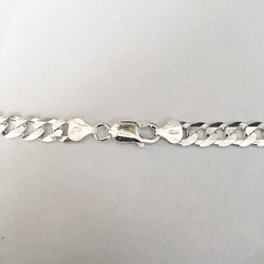Corrente Masculina Grumet de 8mm de 70cm - Salar Arte em Prata | Porque a Prata mais Valiosa é Você.