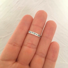 Anel seja forte e corajosa - loja online