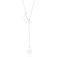 Gravatinha Lua e Estrela