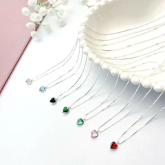 Colar Ponto de luz Coração