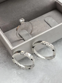 Par de Alianças Name de 4mm - comprar online