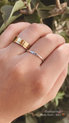 Anel Personalizado Chapinha na internet