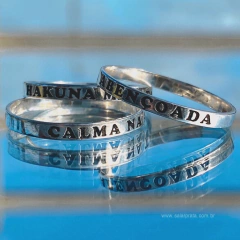 Kit 3 anéis em prata 925