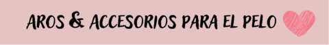 Banner de la categoría Aros y Accesorios Para el Pelo