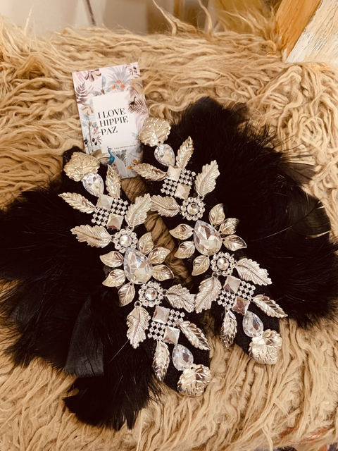 Charreteras Plumas Black