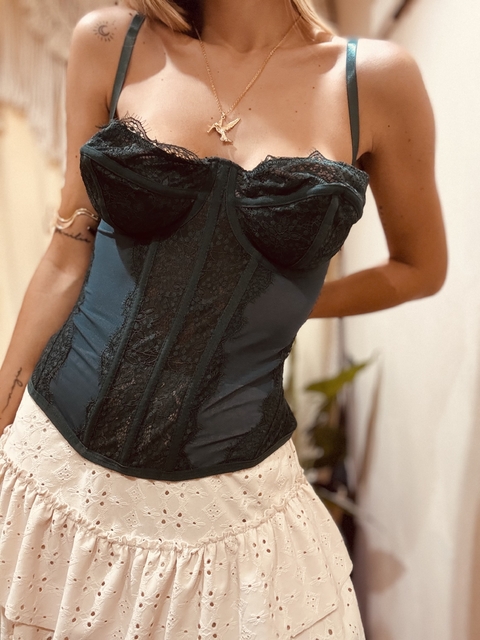 Corset Importado Verde T.100/105