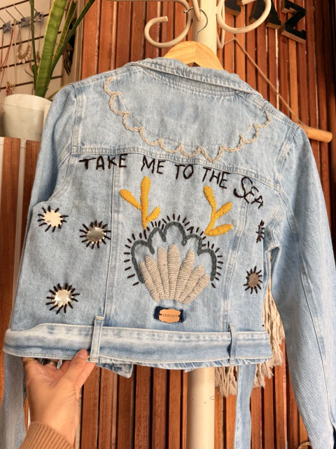 Campera Ocean bordada