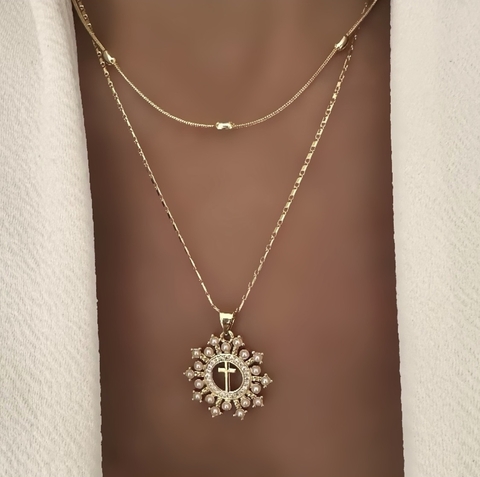 Cadena gotas o cross