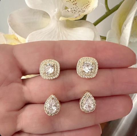 Aretes sq o gota