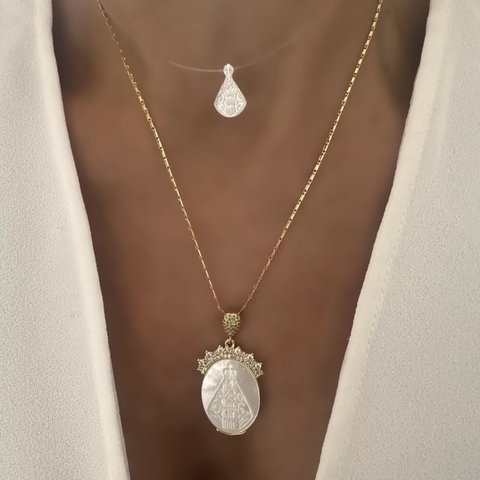 Cadena o invisible Virgen de Fatima - comprar online