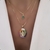 Cadena Virgen milagrosa colors o cross emerald