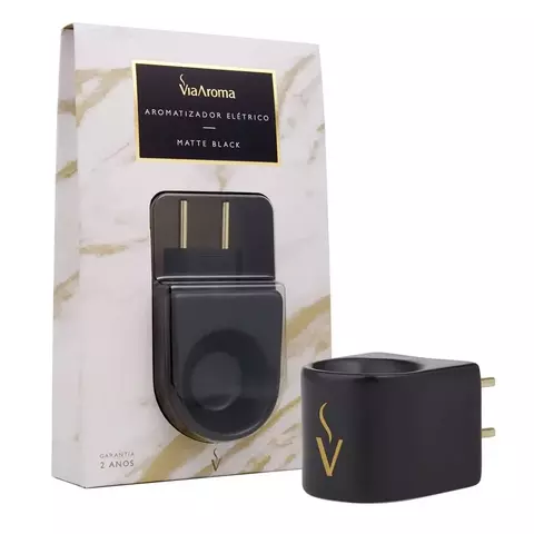 Aromatizador Elétrico Matte Black - Via Aroma