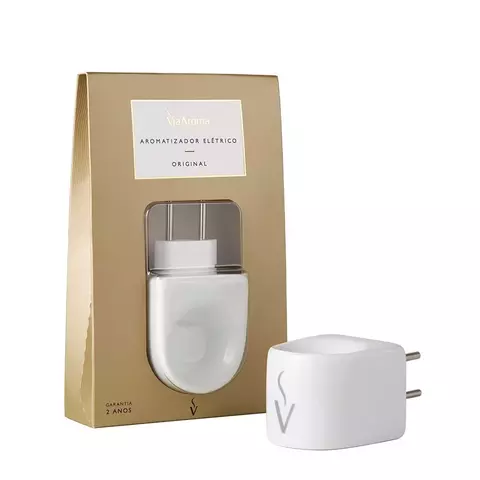 Aromatizador Elétrico Branco - Via Aroma