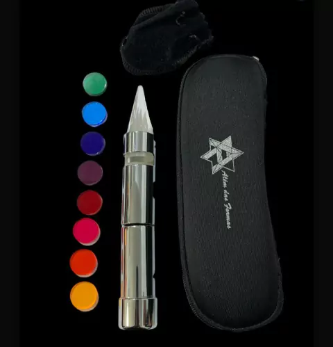 Caneta Para Cromoterapia a Pilha - c/1 Inserção - Além das Formas