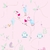 Papel De Parede Animais Passarinho Rosa Pet Shop Vinil REF: DPAN31 - comprar online