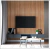 Papel de Parede Autocolante Madeira Painel Ripado TV Sala E Decoração Vinil REF: DPMA71