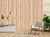 Papel de Parede Autocolante Madeira Painel Ripado Ripas Irregular Clara Neutra Vinil REF: DPMA75 - comprar online