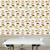 Papel De Parede Clássico Várias Xícaras E Sabores De Chá Coloridos Fundo Branco Lavável Vinil - DPCL41