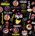 Papel De Parede Autocolante Casual Adesivo Açai Sorveteria Aceiteria Fundo Preto - DPCA281