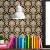 Papel de Parede Autocolante Vinil Arabesco Mix Lux Marrom E Bege REF: DPAR85 - comprar online