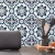 Papel de Parede Azulejo Português Autocolante Degrade Azul REF: DPAZ40