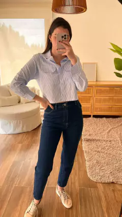 jean mom azul (SIN CAMBIO) en internet
