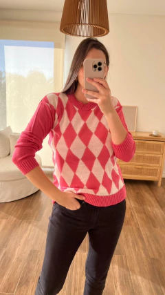 Sweater rombos (SIN CAMBIO) - tienda online
