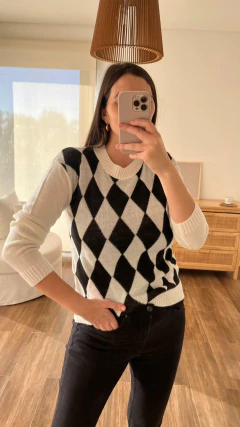 Sweater rombos (SIN CAMBIO) - Bakanaindumentaria