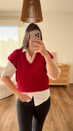 Chaleco marsali Rojo (SIN CAMBIO) - Bakanaindumentaria