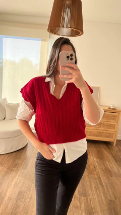 Chaleco marsali Rojo (SIN CAMBIO) - Bakanaindumentaria