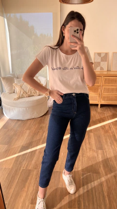 jean mom azul (SIN CAMBIO) - tienda online